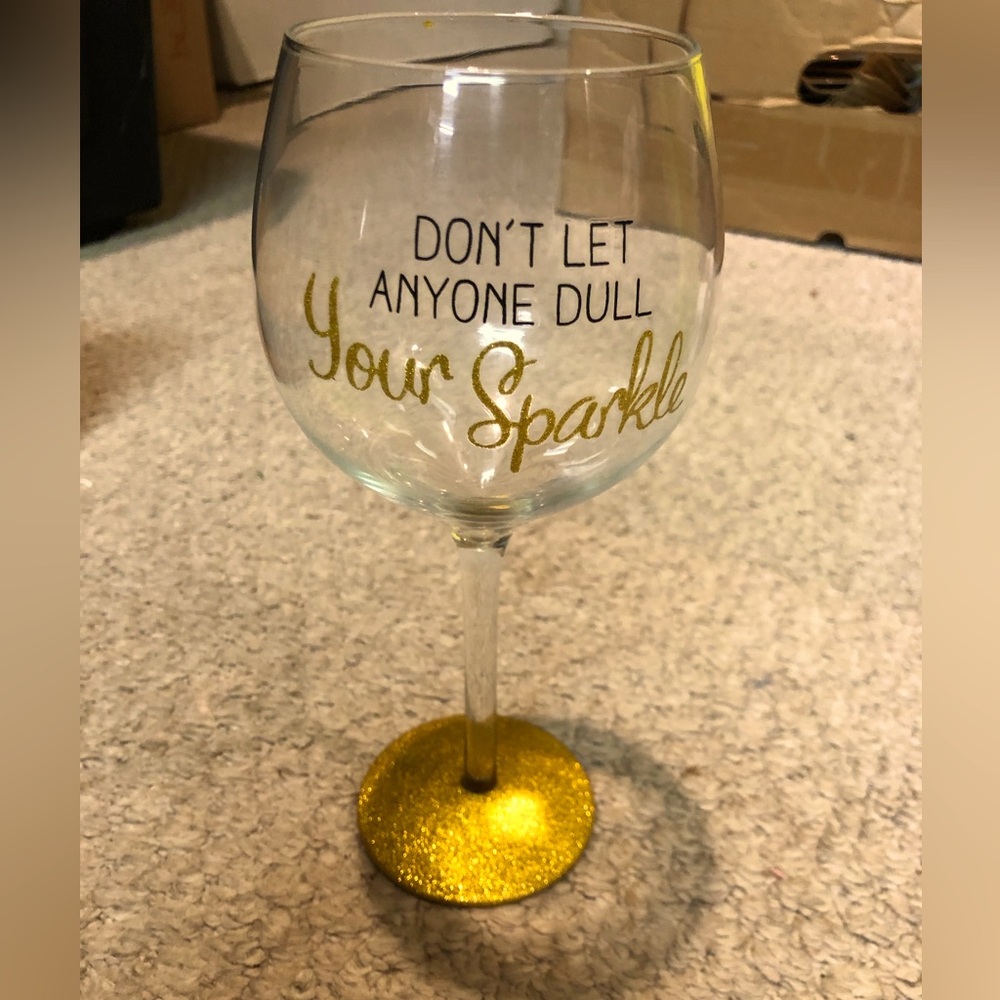 Sparkle Wine glass